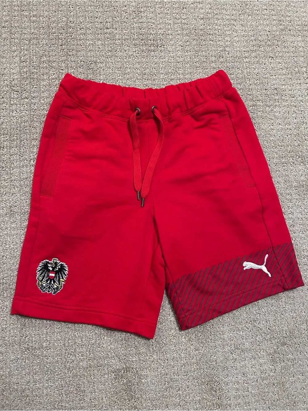 Austria Puma Football Soccer Shorts Size Small